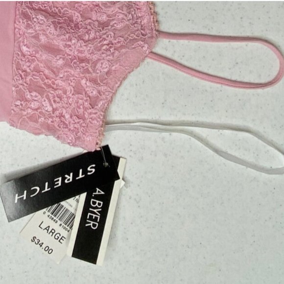 A. Byer Women's Lace Camisole Top - New With Tags - Picture 8 of 10